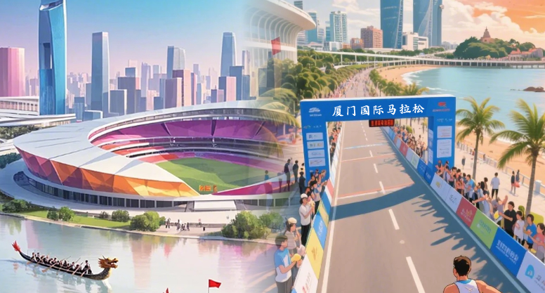 體育+消費(fèi) 福州廈門(mén)跑出加速度！