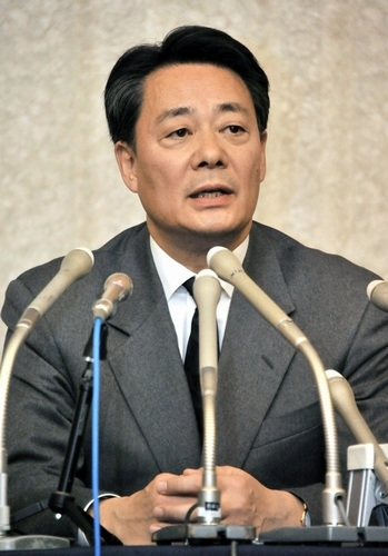 12月22日，日本前經(jīng)濟產(chǎn)業(yè)大臣海江田萬里宣布競選民主黨黨首。